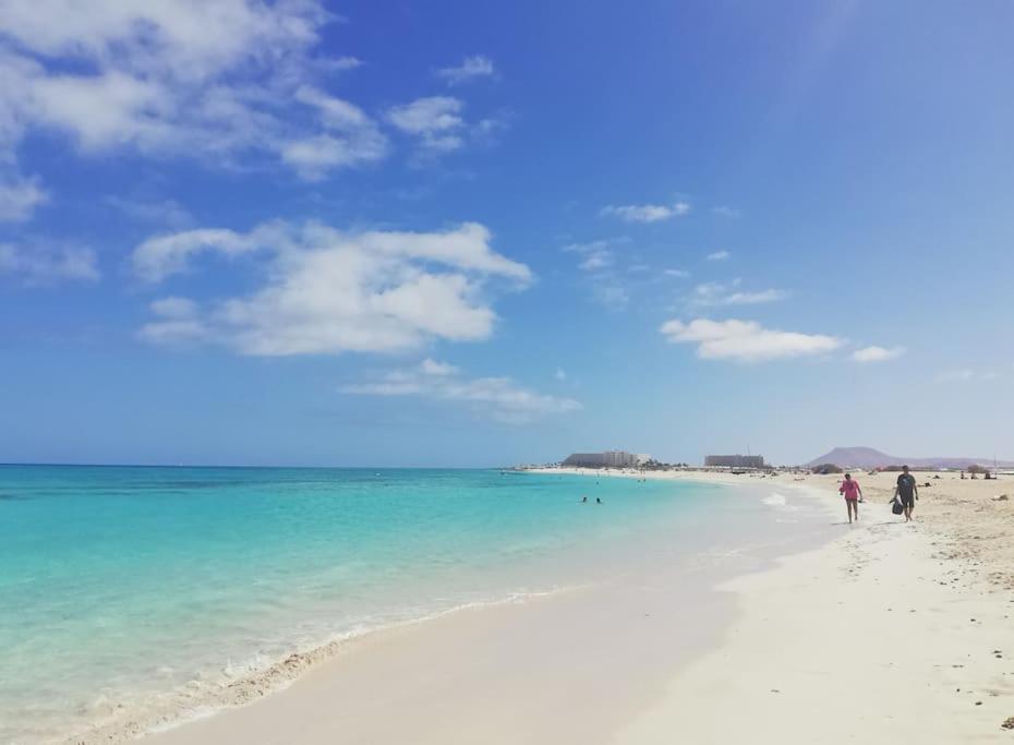 Blue Ocean Corralejo: Sunny Terrace, Pool, Wifi Lägenhet Exteriör bild