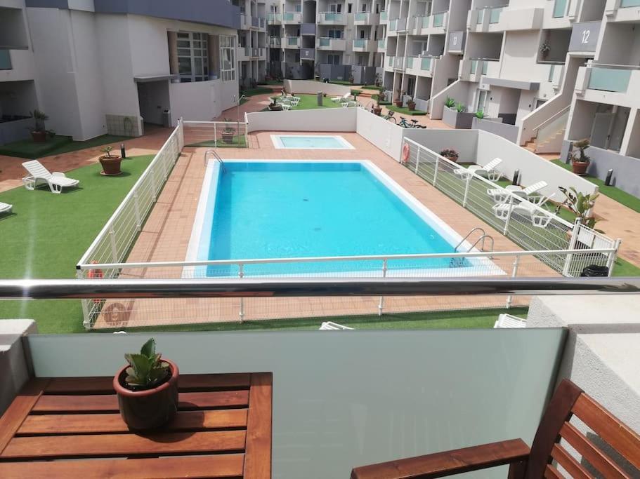 Blue Ocean Corralejo: Sunny Terrace, Pool, Wifi Lägenhet Exteriör bild